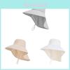 Outdoor Sun Protection Hat For Women With Adjustable Ponytail Hole And Wide Brim Fashionable Fisherman Cap