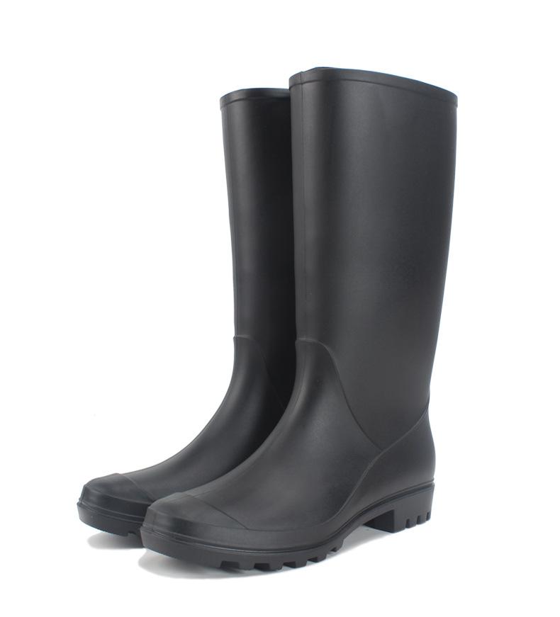 Women's Fashion Rain Boots Red Tall Tube Waterproof and Breathable New Rain Shoes Non-slip Water Shoes Women's Shoes Outdoor