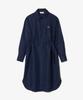Lacoste Women'S Long Sleeve Linen Blended Shirt Dress Ef8271-56G 166