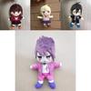 Adorable Danganronpa V3 Kokichi Oma Plush Toy Doll Key Chains Pendant For Kids