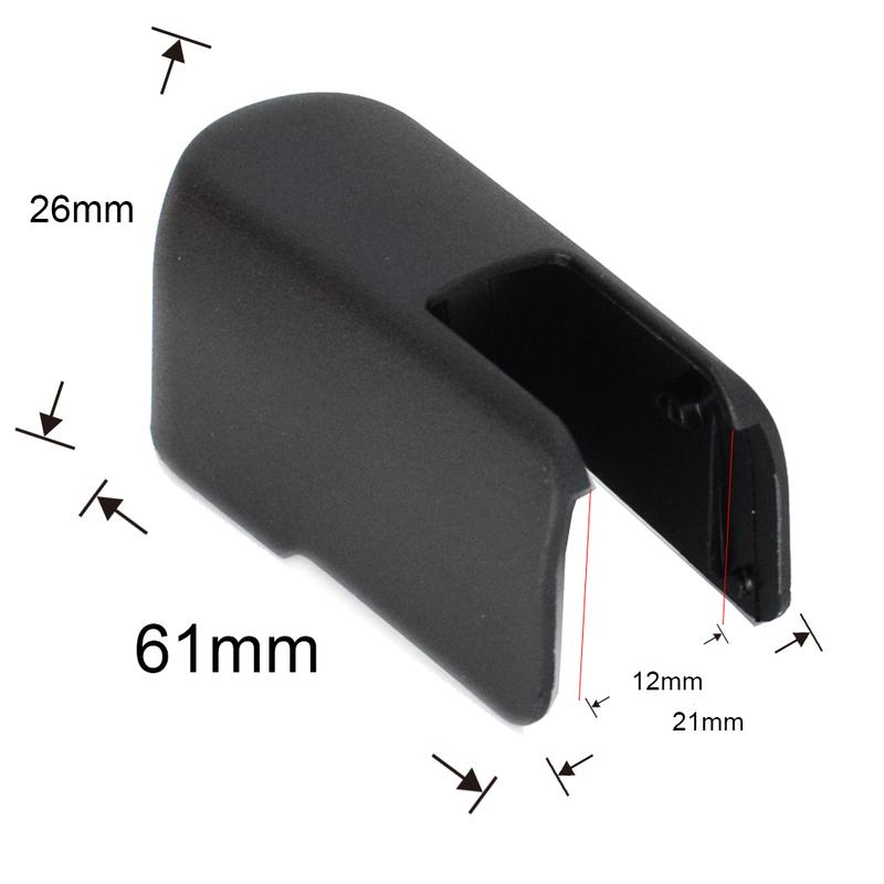 Rear Windscreen Wiper Arm Nut Cover Cap For Honda Vezel HR-V Accord Civic CR-V Leaf Pilot Tailgate Window Replacement Part