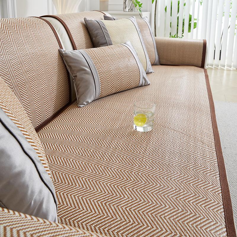 

Летняя новая китайская подушка для дивана, диван из палисандра, летний коврик, крутая подушка, летний стиль, нескользящий чехол для дивана 60*60