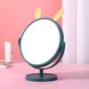 Cute Desktop HD Vanity Mirror Cat Ear Single Side Makeup Mirror Multifunctional Adjustable Makeup Princess Mirror