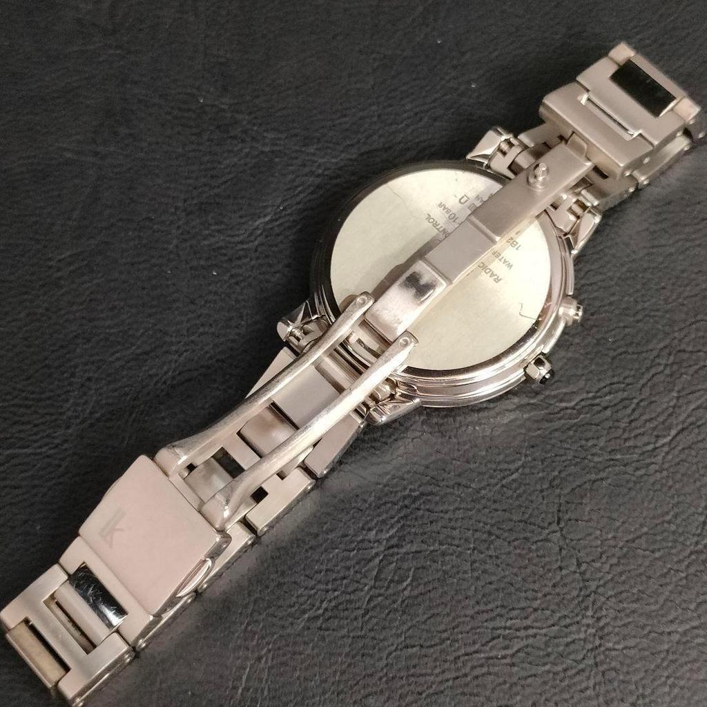 [USED] Seiko Seiko Lucia White Blue Silver Solar Watch