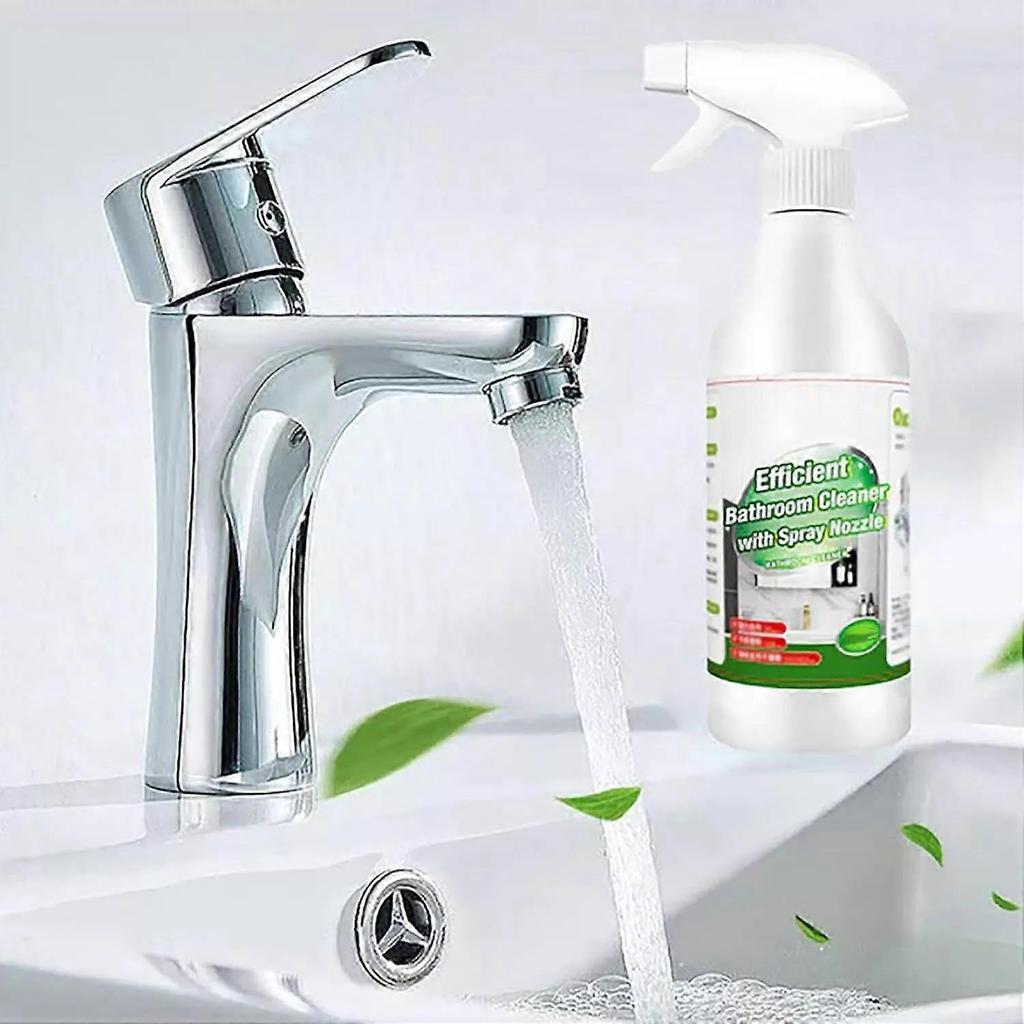 Acssart Bathroom Descaler, Efficient Bathroom Cleaner with Spray Nozzle