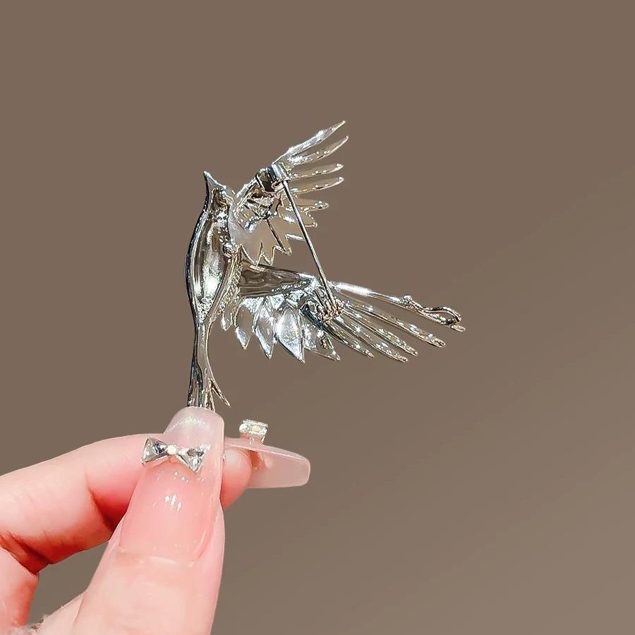Quality Bluebird Brooch - High-end Women's Small-Scale Delicate Pin - Sophisticated High-End Luxury