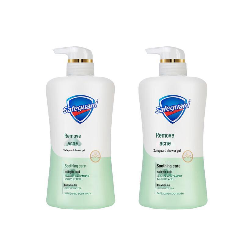 Safeguard White Tea Anti-Acne 2-in-1 Cleanser & Shower Gel