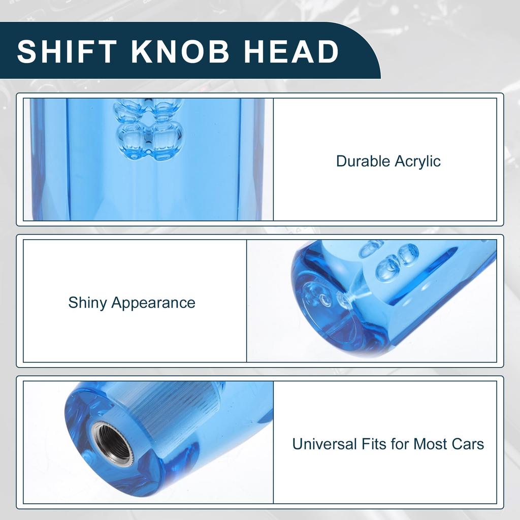 TUCKBOLD Car Shift Knob 10cm Durable | Front Shift Lever Knob Universal for Auto