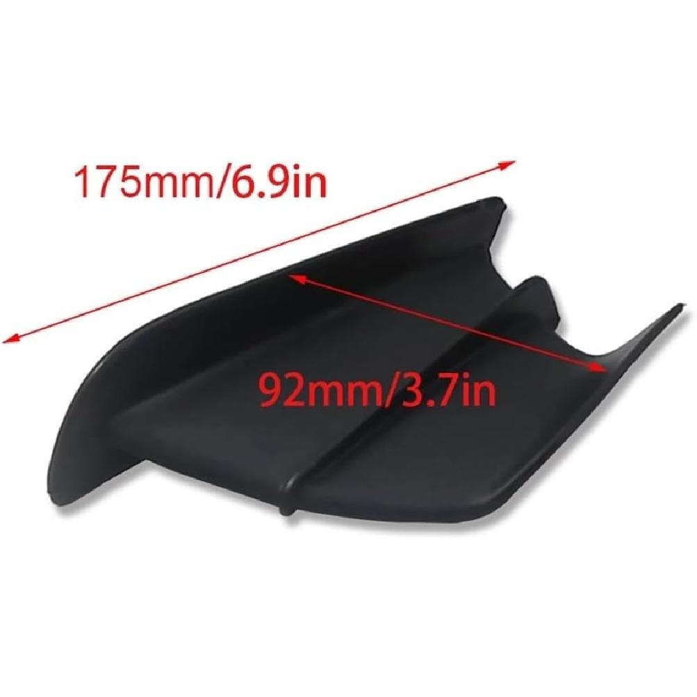 Motorcycle Spoiler Wingletss for Suzuki Hayabusa GSXR1000 GSXR750 GSXR600 GSX250R GSXR125 Moto Front Side Winglet Aerodynamic Wing Spoiler GSXR 600