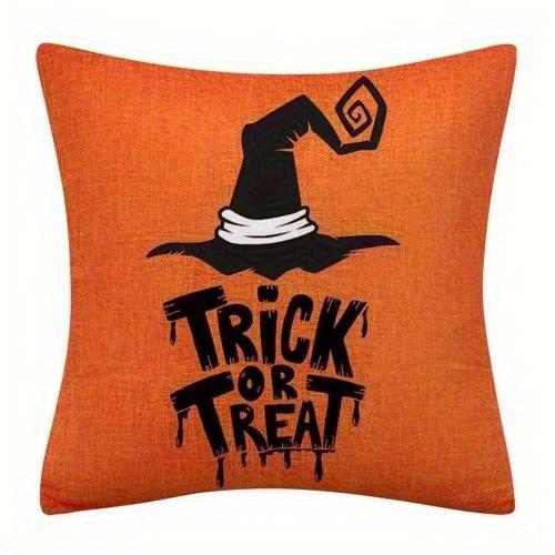 Halloween-themed Pillow CoversSuitable for Living Room Bedroom Sofa Decorative Cushion Cover Pillow Cover