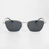 RB3783 003/81 Silver-Dark Gray Ray-Ban Polarized Sunglasses
