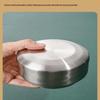 ZISIZ 304 Stainless Steel Double-Layer Lidded Serving Bowl