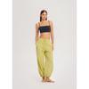 Budhi Mudra Diagonale Jogginghose  Gedämpftes Limettengrün  B61003apl44 G48