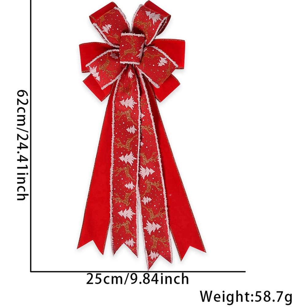 Christmas Tree Bow Home Decoration Bow