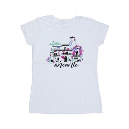 

Disney Womens/Ladies Encanto Casita Cotton T-Shirt білий