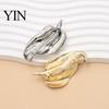 Clothing Brooch Irregular Leaf Alloy Pin, Silver Golden Plated Leaves Lightweight Metal Pin Lapel Jewelry Accessory for Women Men Shirt