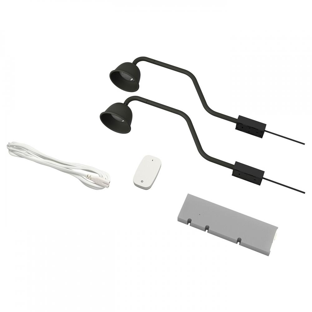 

IKEA TV RDRAG TVERDRAG TR DFRI Комплект освещения без следов, черный