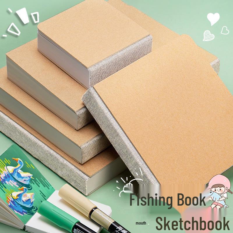Mini Taccuino da Disegno a Forma di Infradito in Acrilico - Libro Bianco Portatile per Uso Creativo