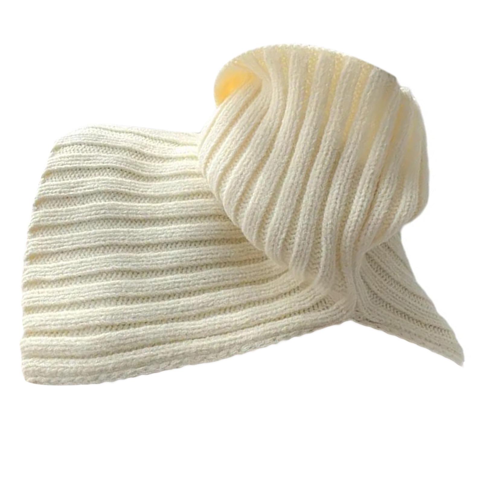 

Neck Warmer Scarf Neckerchief Warm Scarf Detachable Wrap Scarf False Collar Scarf Warm Winter Cycling Windproof бежевий