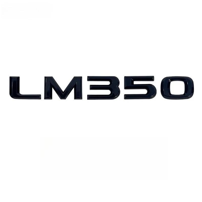 3D ABS Car Trunk Letters Badge Stickers for Lexus LM300 LM350 LC500rLX450 LX470 LM300h Auto Logo Accessories II1