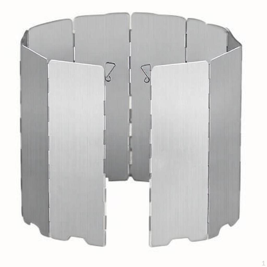 Wind Guard, sturdy Duty Metal, Outdoor Camping Stove Screen