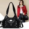Retro Bag Women's  Winter New Foreign Style European and American Tide Simple Commuting Large Capacity Messenger Shoulder Bag
