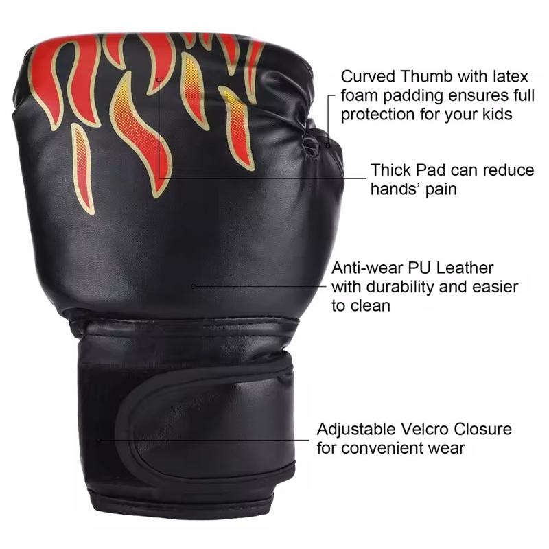 Children's Training Boxing Gloves Punching Training Taekwondo Combat Fitness Gloves Adult Arena Boxing Protective Gear