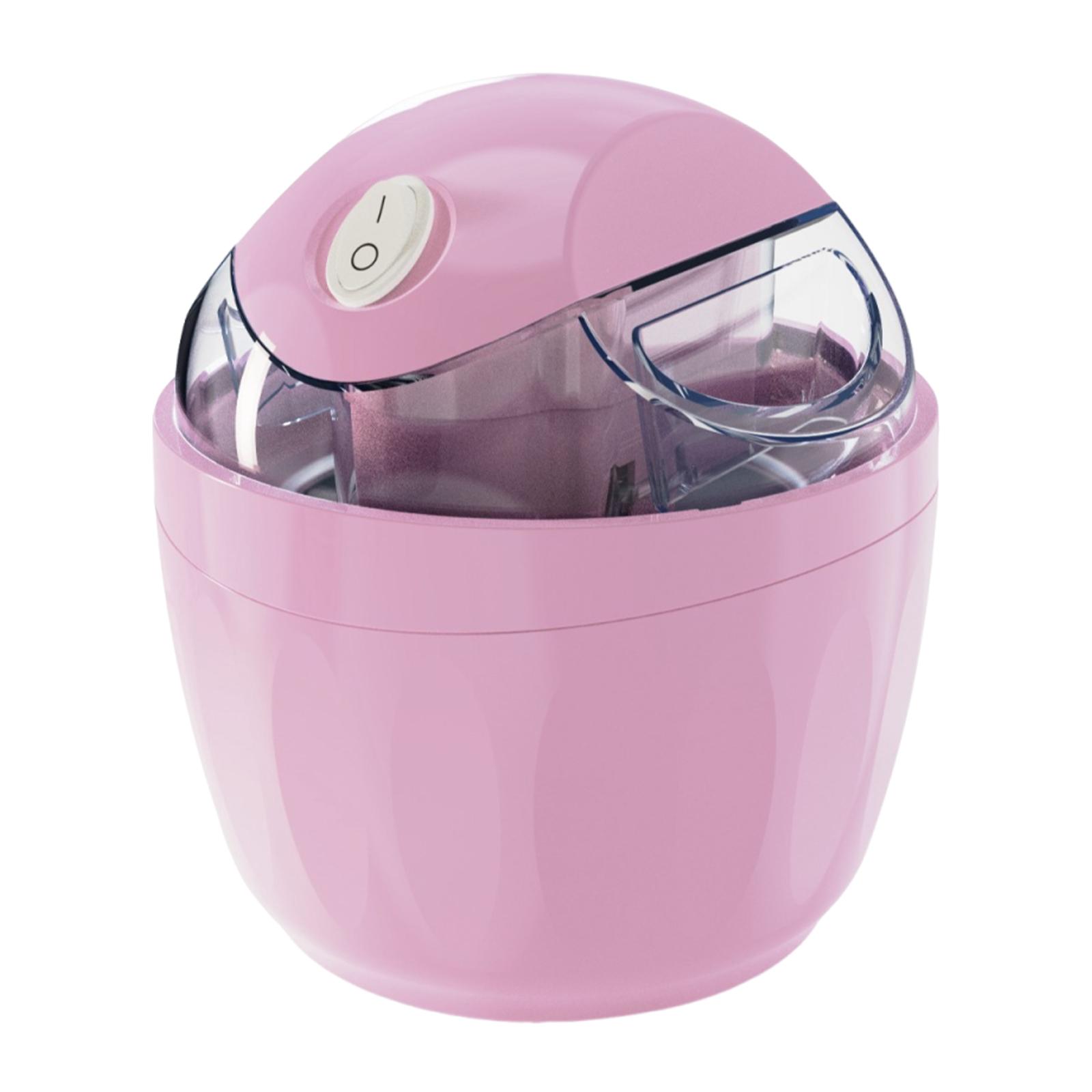 Electric Ice Cream Maker Easy To Clean & Use DIY Ice Cream Machine Mini Kitchen Appliance Dessert Maker for Home Use Kitchen