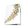 3D Flower Theme Holiday Birthday Cards for Adults or Kids Green Heartwarming Three-dimensional Greeting Cards Paper