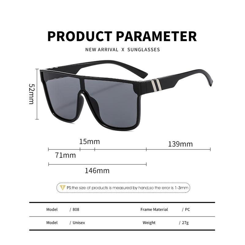 Mote Menn Kvinner Utendørs Polariserte Solbriller Kjøring Sport Solbriller UV400 Oversized Innfatning Goggles Sykkelbriller For Menn