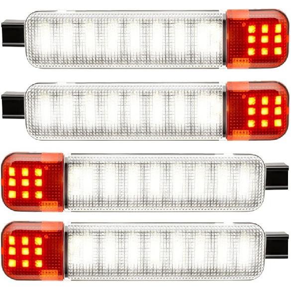 LED Door Panel Light Interior Courtesy Lamp Assembly Compatible With 1999-2006 Chevy Silverado/GMC Sierra 1500, 1997-2000 C/K 2500 3500, 2002-2006