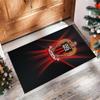 OGC Nice FC Soccer Football Pattern Soft Area Rug Non Slip Indoor Floor Carpet Sports Decor Mat for Bedroom