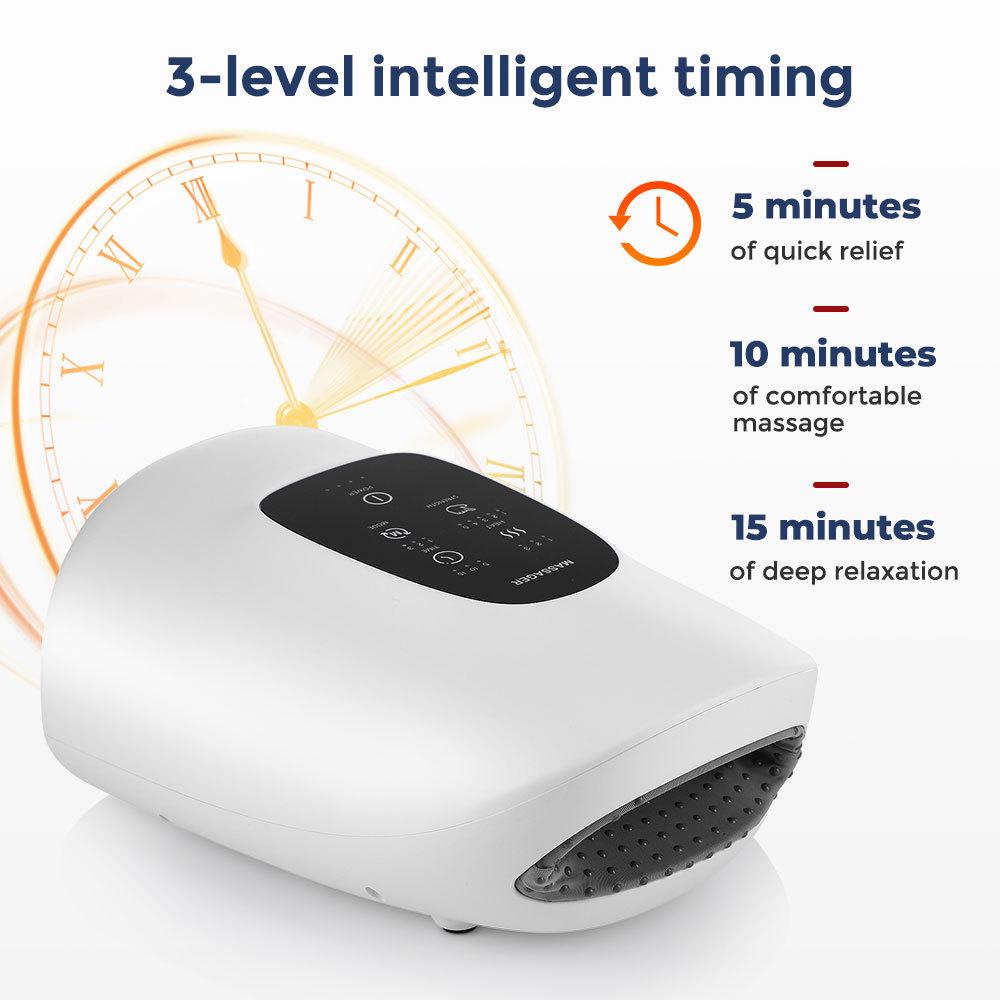 Smart Air Pressure Hand Massager with Heating and Acupoint Kneading