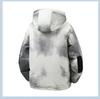 2025 Winter Men's Trendy Korean Tie-Dye Hooded Down Jacket