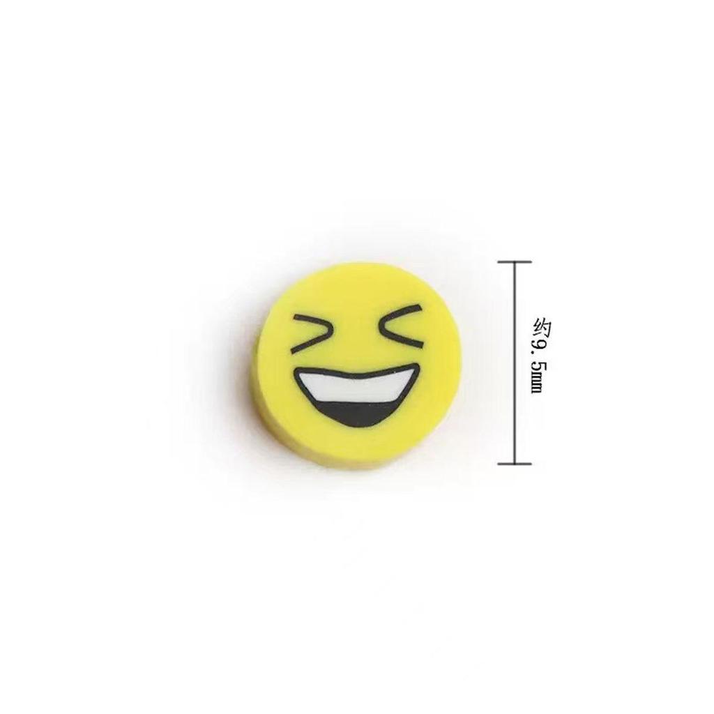 Handmade Smiley Face Soft Clay Beads for Jewelry - DIY Necklace, Bracelet, Earrings, 100 pcs