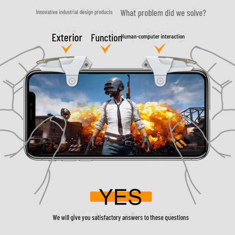 Chicken King II Mobile Game Controller for PlayerUnknown's Battlegrounds 