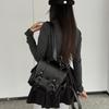 Disney Mickey Korean Style College Casual Lightweight High-Value Stain-Resistant Minimalist Trendy Versatile Backpack Women backpack Brown BMK-72172