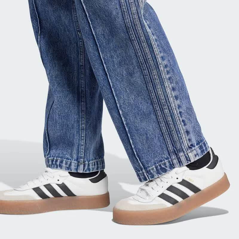 adidas Street Culture Retro Pure Cotton Denim Pants IW5758
