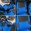 Cars Seat Covers Set Universal with Tire Track Detail Styling Car Seats Protector Universal Fit Most Auto Interior Decoration Accessories
