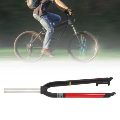 Bike Front Fork Aluminium Alloy Straight Tube     Fork for Mountain Bike