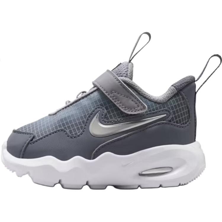 Nike Air Max Nova TD Cement Grey Light Carbon Baby Sneakers Ghost Metallic-Silver FN4461-005