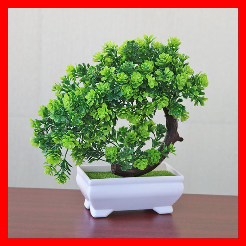 Artificial Plant Pot With Mini Tree Home Decor For Living Room And Office