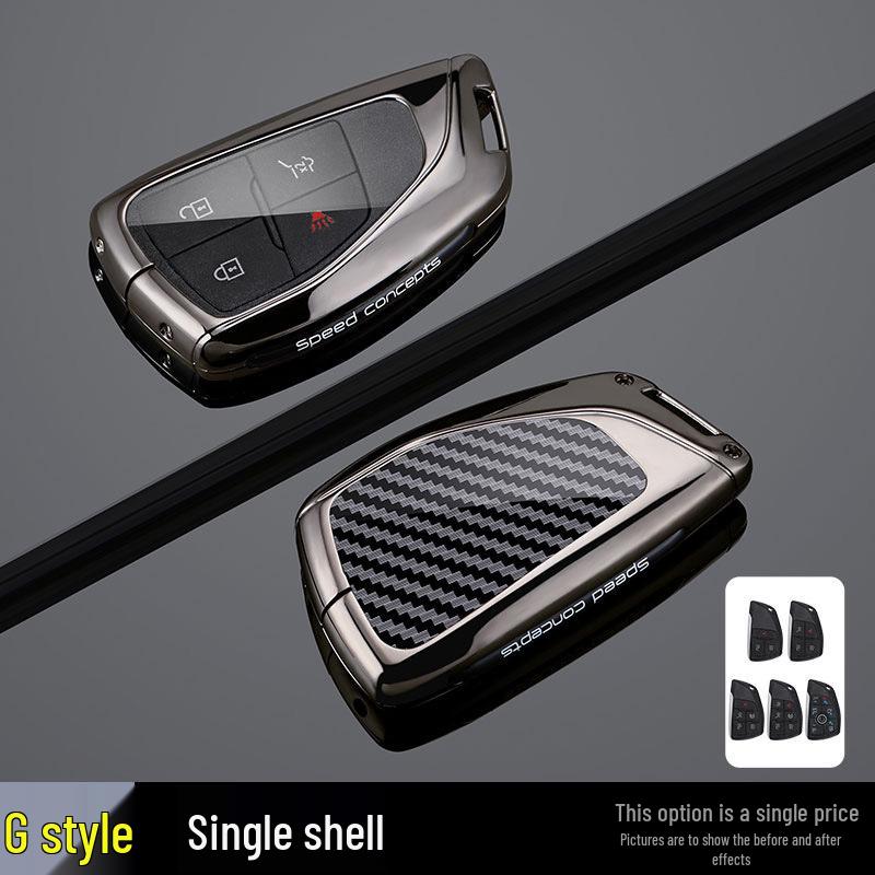 2024 Chevrolet Equinox RS Key Case - Full Metal Shell with Buckle for Men.