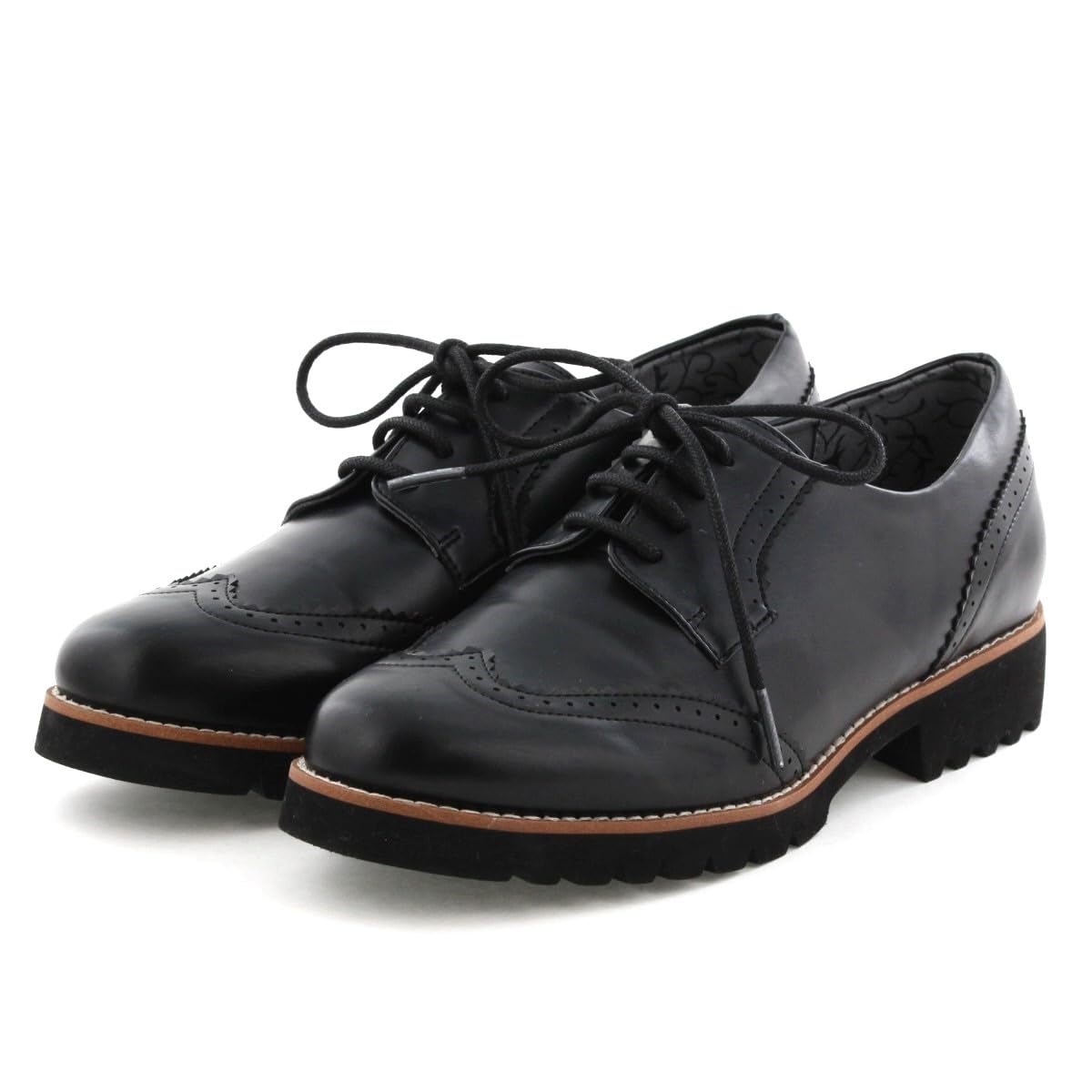 

Himiko Water-Resistant Lace-Up Rain Shoes/644102 Black 215