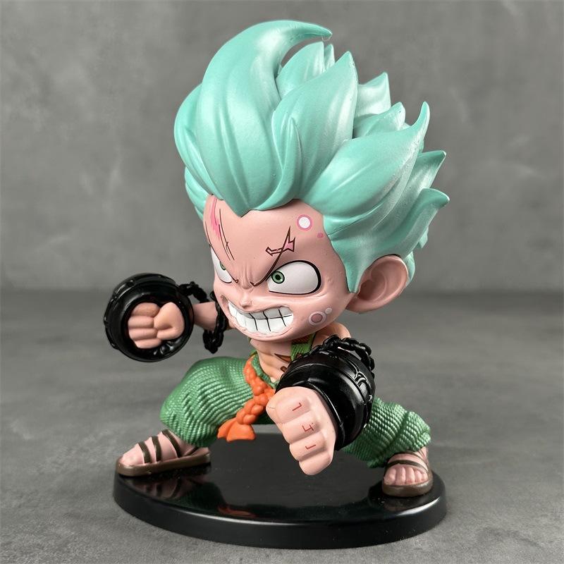 15cm Anime Zoro Sauron Roronoa Kämpfender Gefängnis Pvc Actionfigur Puppe Spielzeug Sammlung Modell Geschenk