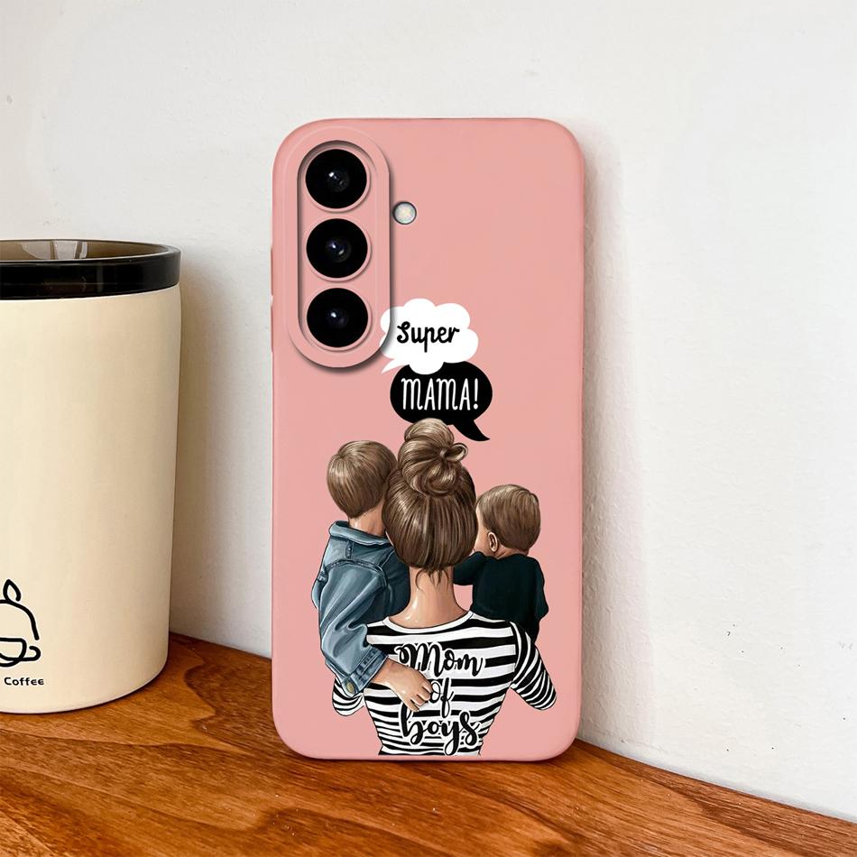 For Samsung S26 Ultra Phone Case For Galaxy S26 Plus Cute Astronaut Liquid Silicone Full Coverage Anti Drop Soft Durable Bumper