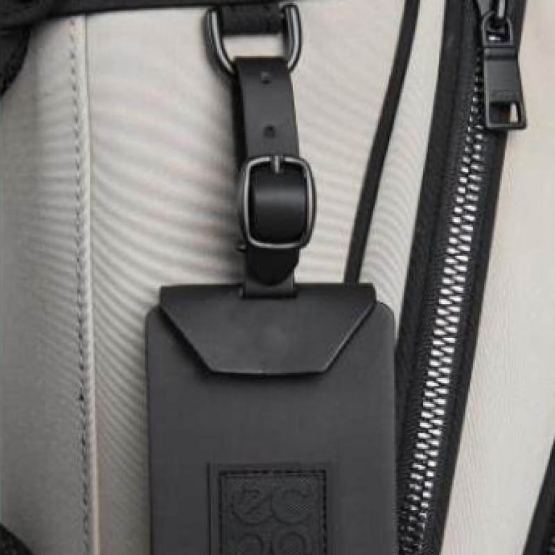 Ecco Golf Unisex Geantă Caddy cu Suport și Buzunare Multiple Carbon Eseacb30000