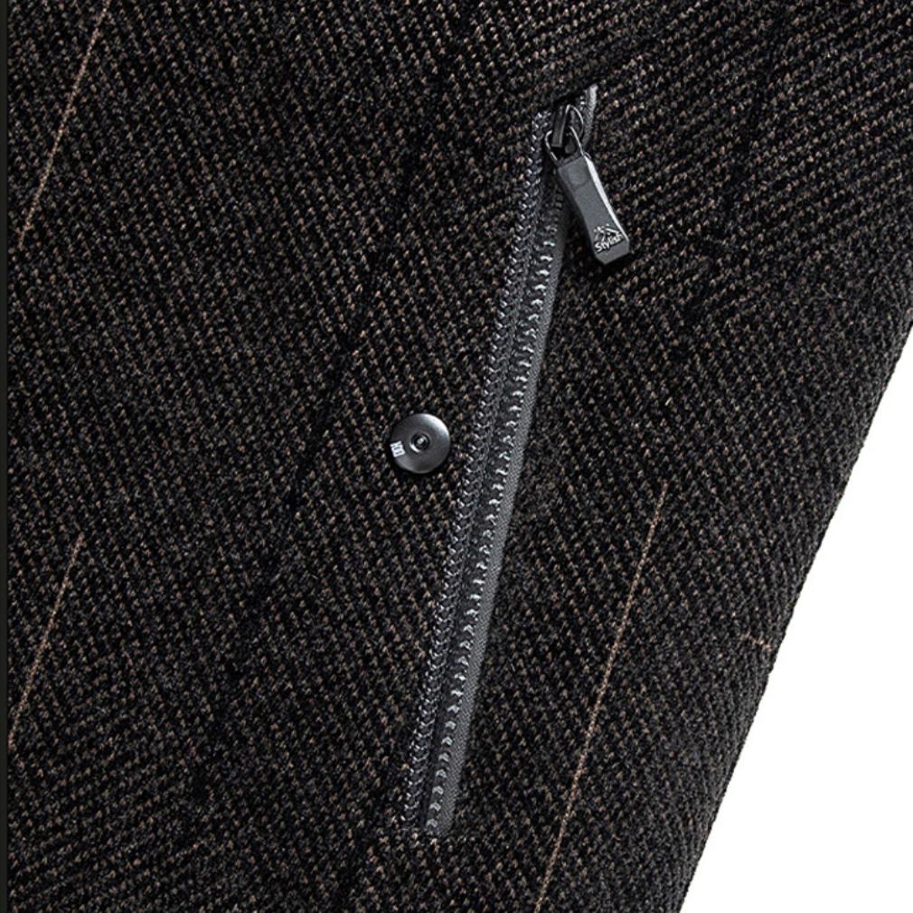 Chaquetas de invierno para hombres de mediana edad y mayores, ropa de invierno para papá, chenilla de talla grande, cárdigan cálido grueso de terciopelo, L-5XL