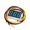Compact 0.36 Inch Voltages Meter with Three Wire Designs Voltages Monitors for Accurate Measurements In Various Devices