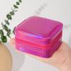Jewelry Box PU Leathers Small Portable Travel Organizer Display Storage Holder Boxes for Rings Earrings Necklacets Gift